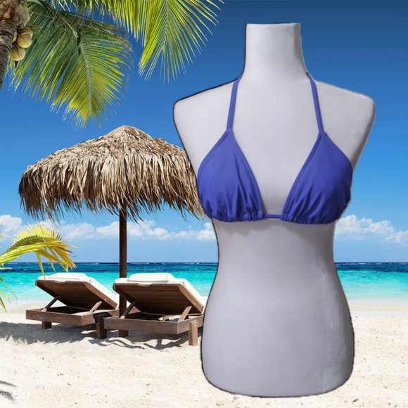 *$5 Add On** Krista Royal Blue Bikini Top - Picture 1 of 2